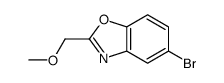5-Bromo-2-(methoxymethyl)-1,3-benzoxazole结构式