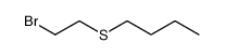 bromoethyl butyl sulfide Structure