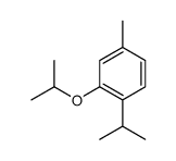 4-methyl-1-propan-2-yl-2-propan-2-yloxybenzene结构式