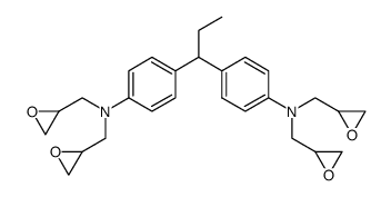 3,3-bis (N,N-diglycidyl-p-aminophenyl)propane结构式