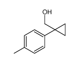 [1-(4-methylphenyl)cyclopropyl]methanol结构式