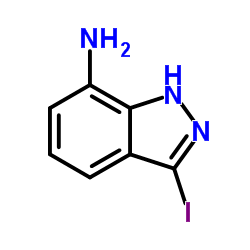 3-Iodo-1H-indazol-7-amine structure