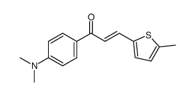 (E)-3-(5-methylthiophen-2-yl)-1-(3-nitrophenyl)prop-2-en-1-one结构式