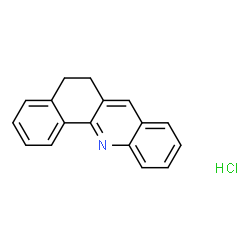 5,6-DIHYDROBENZ[C]ACRIDINE, HYDROCHLORIDE结构式