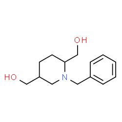 (1-BENZYLPIPERIDINE-2,5-DIYL)DIMETHANOL结构式