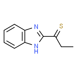 1-Propanethione,1-(2-benzimidazolyl)-(6CI)结构式