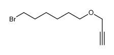 1-bromo-6-prop-2-ynoxyhexane Structure