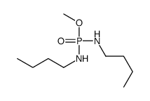 N-[butylamino(methoxy)phosphoryl]butan-1-amine结构式