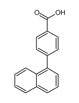 4-(NAPHTHALEN-1-YL)BENZOIC ACID Structure