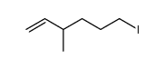 6-Iodo-3-methyl-1-hexene Structure