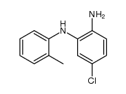 4-chloro-N2-o-tolyl-o-phenylenediamine Structure