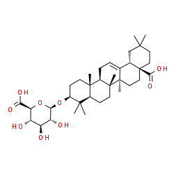 oleanolic acid 3-O-monoglucuronide structure