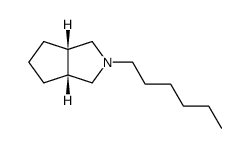 Cyclopenta[c]pyrrole, 2-hexyloctahydro- (6CI) Structure