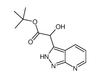 1H-Pyrazolo[3,4-b]pyridine-1-carboxylic acid, 3-(hydroxyMethyl)-, 1,1-dimethylethyl ester Structure