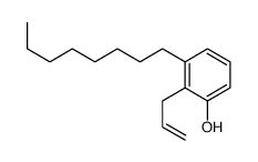 3-octyl-2-prop-2-enylphenol结构式