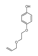 4-(2-prop-2-enoxyethoxy)phenol结构式