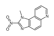 1-methyl-2-nitroimidazo[4,5-f]quinoline Structure