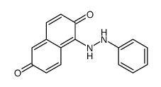 1-(2-phenylhydrazinyl)naphthalene-2,6-dione结构式