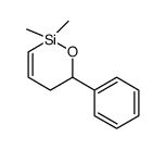 2,2-dimethyl-6-phenyl-5,6-dihydrooxasiline Structure