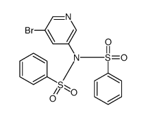 N-(5-BROMOPYRIDIN-3-YL)-N-(PHENYLSULFONYL)BENZENESULFONAMIDE picture
