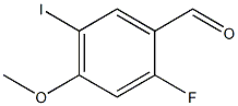 2-Fluoro-5-iodo-4-methoxy-benzaldehyde结构式