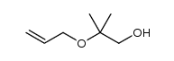 2-allyloxy-2-methyl-propan-1-ol结构式