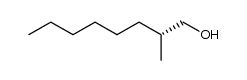 (2R)-2-methyl-1-octanol结构式
