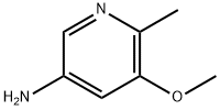 3-Pyridinamine, 5-methoxy-6-methyl- Structure