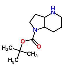 八氢-1H-吡咯并[3,2-b]吡啶-1-羧酸叔丁酯结构式