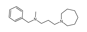 3-(azepan-1-yl)-N-benzyl-N-methylpropan-1-amine Structure