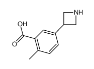 5-(3-Azetidinyl)-2-methylbenzoic acid结构式