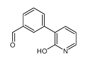 3-(3-Formylphenyl)-2-hydroxypyridine结构式