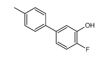 2-fluoro-5-(4-methylphenyl)phenol Structure