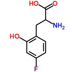 4-Fluoro-2-hydroxyphenylalanine结构式