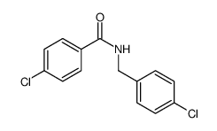 4-Chloro-N-(4-chlorobenzyl)benzamide结构式