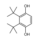 2,3-ditert-butylbenzene-1,4-diol结构式