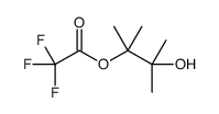 (3-hydroxy-2,3-dimethylbutan-2-yl) 2,2,2-trifluoroacetate Structure