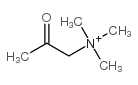 acetonyltrimethylammonium结构式