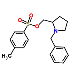 (1-Benzyl-2-pyrrolidinyl)methyl 4-methylbenzenesulfonate Structure