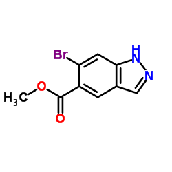 methyl 6-bromo-2H-indazole-5-carboxylate structure