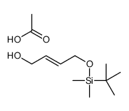 acetic acid,4-[tert-butyl(dimethyl)silyl]oxybut-2-en-1-ol结构式