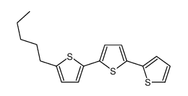 2-pentyl-5-(5-thiophen-2-ylthiophen-2-yl)thiophene结构式
