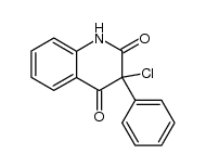 3-chloro-3-phenylquinoline-2,4(1H,3H)-dione结构式