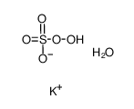 Caro's acid potassium salt Structure