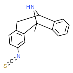 3-isothiocyanato-5-methyl-10,11-dihydro-5H-dibenzo(a,d)cyclohepten-5,10-imine picture