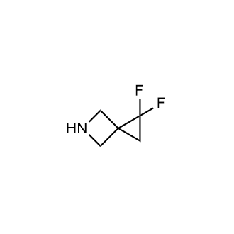 2,2-Difluoro-5-azaspiro[2.3]hexane Structure