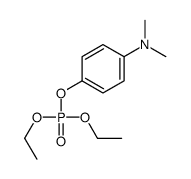 [4-(dimethylamino)phenyl] diethyl phosphate结构式