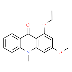 1-Ethoxy-3-methoxy-10-methyl-9-acridanone Structure