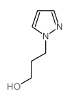 3-(PYRAZOL-1-YL)-1-PROPANOL Structure