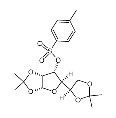 1,2:5,6-Di-O-isopropylidene-3-O-tosyl-α-D-gulofuranose Structure